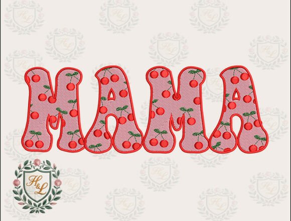 Download Cherry Mama Embroidery Files - Mama embroidery Collection