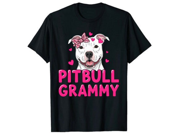 Download Pitbull Dog Gammy T-Shirt Svg - Gammy Collection