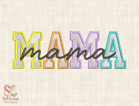 Download Mama Embroidery Design - Mama embroidery Collection