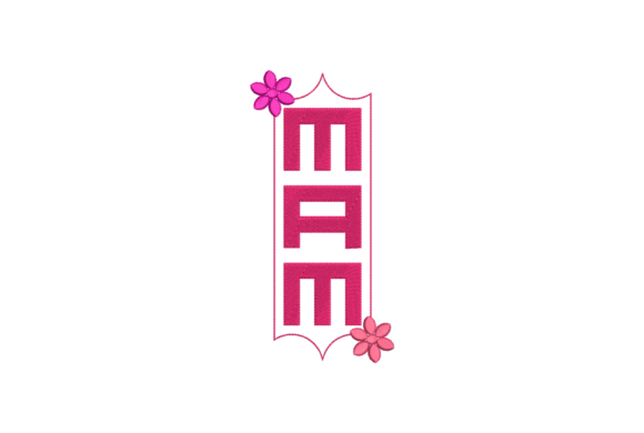 Download Mama Embroidery Design , 6 Formats - Mama embroidery Collection